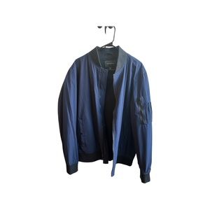 Men’s L Banana Republic bomber jacket blue